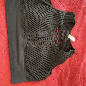 High neck line sports bra/tank